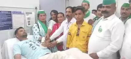 #बाराबंकी रक्तदान शिविर का आयोजन।
#Barabanki : Organizing blood donation camp.
#rajendra_yadav 
#National_President
#भारतीय_किसान_संगठन