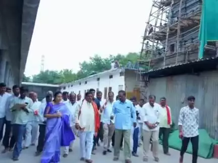 పటాన్​​చెరు: రుద్రారం గణేష్ గడ్డ ఆలయ అభివృద్ధిపై  సమీక్ష సమావేశం : ఎమ్మెల్యే గూడెం మహిపాల్ రెడ్డి