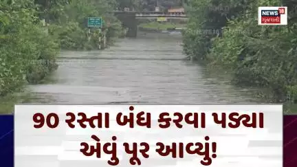 Navsari Heavy Rain | 90 રસ્તા બંધ કરવા પડ્યા એવું પૂર આવ્યું! | Ambika and Purna River Floods | N18V
