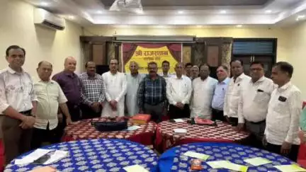 चित्तौड़गढ़: जयपुर में सम्पन्न हुई श्री राजस्थान सर्राफा संघ की बैठक, महापौर ने ज्यौणार के लिए दिया न्योता