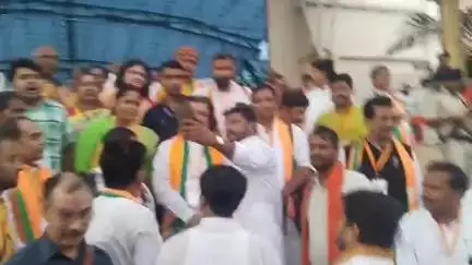 बिहार #bjp प्रदेश कार्यसमिति बैठक में प्रभारी विनोद तावड़े #news #patna #bihar #modi #kaimur #bhabua #india