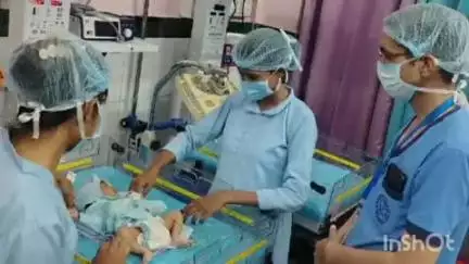चित्तौड़गढ़: महिला एवं बाल चिकित्सालय का पालना गृह एक बार फिर बच्ची की किलकारियों से गूंजा, नवजात 4 से 5 दिन पहले जन्मी थी