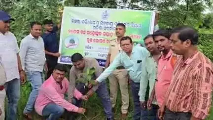 କଣ୍ଟାବାଞ୍ଜି: ବଙ୍ଗୋମୁଣ୍ଡା ରେ ସାମ୍ବାଦିକ ସଂଘ ଓ ବନ ବିଭାଗ ପକ୍ଷରୁ ୭୬ ତମ  ବନ ମହୋତ୍ସବ ଅନୁଷ୍ଠିତ