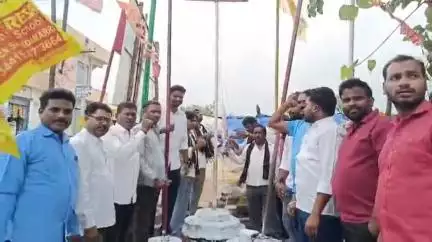 జన్నారం: జన్నారంలో మాదిగ రిజర్వేషన్ పోరాట సమితి ఆవిర్భావ దినోత్సవాన్ని ఎమ్మార్పీఎస్ ఆధ్వర్యంలో ఘనంగ నిర్వహణ