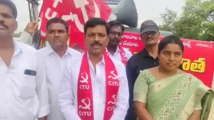 హత్నూర: జులై 9న దేశవ్యాప్త సార్వత్రిక సమ్మెను జయప్రదం చేయండి : సిఐటియు జిల్లా కార్యదర్శి సాయిలు