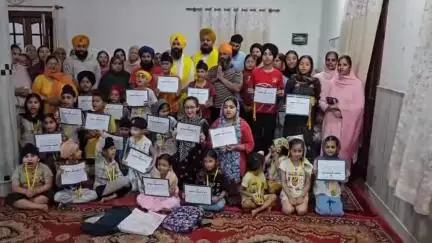 पांवटा साहिब: गुरुद्वारा नानक दरबार बद्रीपुर में समर गुरमत ट्रेनिंग कैंप का हुआ समापन