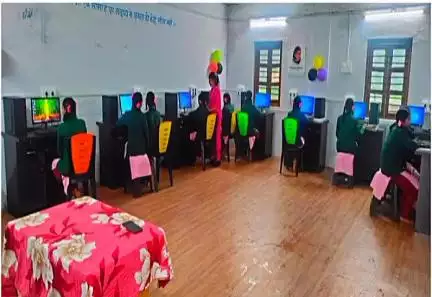 कन्या शिक्षा परिसर, बिरसा में कंप्यूटर लैब का हुआ उद्घाटन