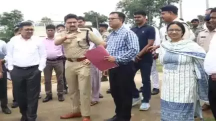 नावाडीह: बिनोद बिहारी स्टेडियम, नावाडीह में प्रतिभा सम्मान समारोह में राज्यपाल पहुंचेंगे, डीसी, एसपी, विधायक ने लिया जायजा