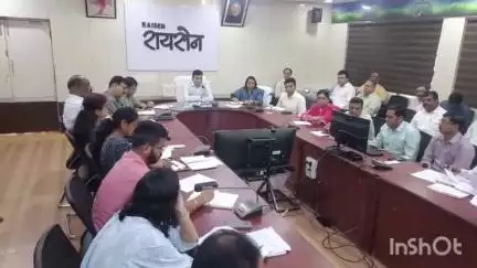 रायसेन: रायसेन कलेक्टर श्री विश्वकर्मा ने विभिन्न विभागों के निर्माण कार्यों की समीक्षा की
