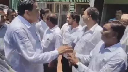 बहराइच: बहराइच पहुंचे कांग्रेस नेता नसीमुद्दीन सिद्दीकी ने कानून व्यवस्था को लेकर भाजपा सरकार पर साधा निशाना