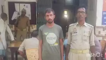 संभल: घर में घुसकर मारपीट करने के आरोप में वांछित एक आरोपी को हयातनगर पुलिस ने फतेहपुर उत्तमा से गिरफ्तार कर किया चालान