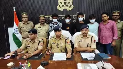 मुज़फ्फरनगर: मीट व्यापारी से लूट करने वाले बदमाशों के साथ पुलिस की मुठभेड़, दो बदमाश घायल और चार गिरफ्तार
