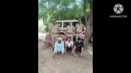 बौंली: बोलीं थाना ने अवैध बजरी खनन और परिवहन के मामले में तीन आरोपियों को किया गिरफ्तार