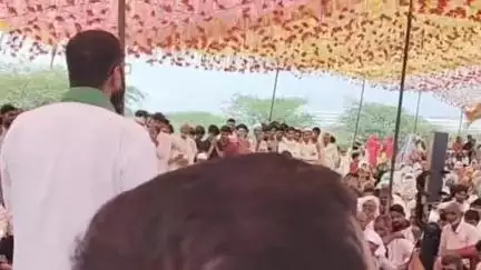 नूह: धीरदुका गांव में किसानों का धरना तीसरे दिन भी जारी