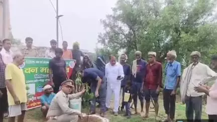 चकरनगर: भरेह इलाके के मंदिरों पर सैंक्चुरी विभाग ने लगाए एक सैकड़ा पौधे, तत्पश्चात मानव-वन्य जीव संघर्ष की गोष्ठी आयोजित की गई