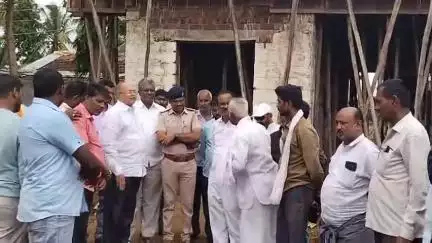 ರಟ್ಟೀಹಳ್ಳಿ: ಗಣೇಶನ ದೇವಸ್ಥಾನ ನಿರ್ಮಾಣಕ್ಕೆ ಅನುದಾನದ ಭರವಸೆ ನೀಡಿದ ಶಾಸಕರು