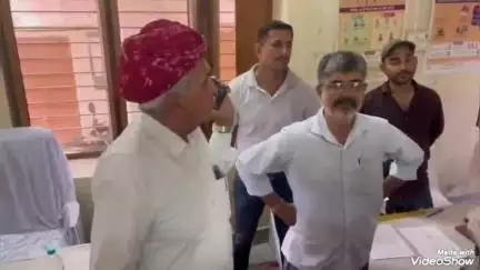 जालौर: जालोर सांसद ने कलेक्टर को फटकारा, कहा- शिविर आयोजित क्यों करवाते हो