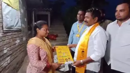 కొండపి: సింగరాయకొండ: రాష్ట్రానికి 9 లక్షల కోట్లు చంద్రబాబును చూసే పెట్టుబడులు వచ్చాయని పేర్కొన్న  సంక్షేమ శాఖ మంత్రి స్వామి