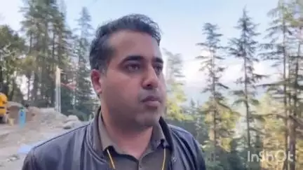 ठियोग: NH-05 पर गिरे डंगे के कार्य का निरीक्षण करने उप मंडलाधिकारी पहुंचे ठियोग
