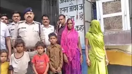 शिवपुरी नगर: नौहरीकलां में बुआ के यहां से घर लौटे 4 बच्चे दोबारा बिना बताए बुआ के यहां जाने के लिए निकले, कोतवाली पुलिस ने ढूंढा