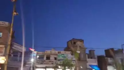 देवकली ओवर ब्रिज से मंदिर रोड तक लगी लाइटें बंद, क्षेत्र में अंधेरा