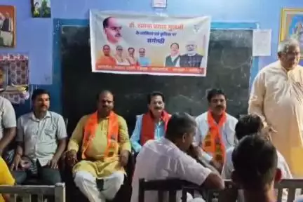 सहावर: अमांपुर में श्यामा प्रसाद मुखर्जी की जयंती मनाई गई