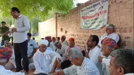 नागौर: नागौर के पशु प्रदर्शनी स्थल पर 20वें दिन भी धरना जारी, सरकार पर संवेदनहीन होने का आरोप लगाया
