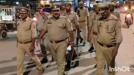 तिलोई: तिलोई में त्योहारों को लेकर पुलिस ने बढ़ाई गश्त