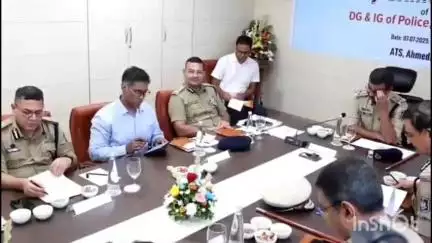 મણિનગર: શહેરમાં ATS કચેરી ખાતે ક્રાઈમ કોન્ફરન્સ યોજાઈ, આગામી સમયમાં ટેક્નોલોજીનો વધુ ઉપયોગ કરી ક્રાઈમરેટ ઘટાડવા અંગેની થઈ ચર્ચા