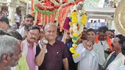 ಚಿಕ್ಕನಾಯಕನಹಳ್ಳಿ: ಐತಿಹಾಸಿಕ ಹಳೆಯೂರು ಆಂಜನೇಯ ಸ್ವಾಮಿ ರಥೋತ್ಸವ