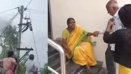 పులివెందుల: ఉలిమెళ్ళ సమీపంలో విద్యుత్ షాక్‌తో లైన్ మెన్ శివారెడ్డి మృతి