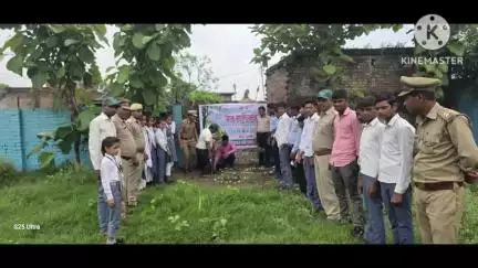 गुन्नौर: गांव भिरावटी में स्थित शांति देवी इंटर कॉलेज में वन महोत्सव कार्यक्रम के दौरान पौधारोपण किया गया