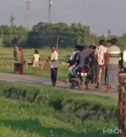 धनघटा: मझौरा गांव के सिवान में करंट की चपेट में आने से एक बकरी की हुई मौत