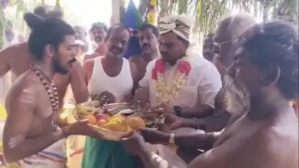 கயத்தாறு: மூர்த்தீஸ்வரம் கிராமத்தில் அய்யனார் சாஸ்தா திருக்கோவிலில் மகா கும்பாபிஷேக விழா