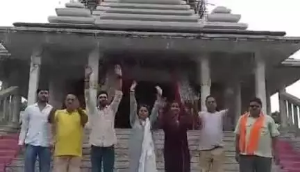 गोलमुरी-सह-जुगसलाई: केबुल टाउन में लक्ष्मी नारायण मंदिर स्थापना दिवस पर विधिपूर्वक पूजा