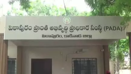 పిఠాపురం పాడా కార్యాలయంలో జరిగిన ప్రజా సమస్యల పరిష్కార వేదికలో 46 అర్జీలు పిడి చైత్ర వర్షిని.