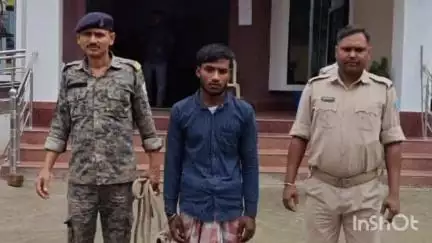 हिरणपुर: सीतपहाड़ी क्रशर प्लांट में तांबा चोरी करते चोर धराया, दो फरार, आरोपी से एक किलो तार बरामद