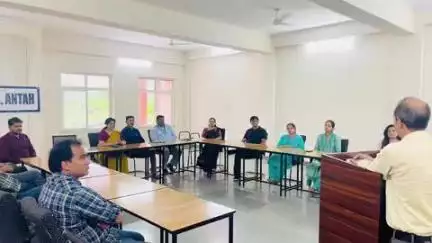 अन्ता: रा.म.वि. अंता में IQAC के तत्वाधान में SBI लाइफ इंश्योरेंस कोटा शाखा द्वारा वित्तीय साक्षरता कार्यशाला का आयोजन