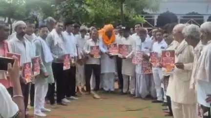 नूह: महाराज दक्ष प्रजापति जयंती: बीपीएचओ सचिव का नूंह दौरा, ग्रामीणों को निमंत्रण