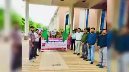 गुना नगर: गुना में बाल भिक्षावृत्ति रोकथाम के लिए जागरूकता रैली निकाली गई