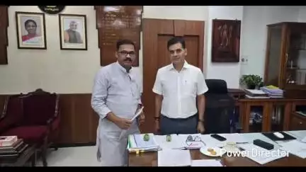 जुन्नारदेव MLA सुनील उइके ने नागपुर में रेलवे DRM और वेकोली CMD से की मुलाकात, क्षेत्रीय समस्याओं को लेकर दिया पत्र