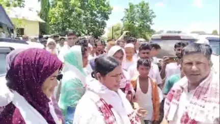 লক্ষীপুৰ: খৰমুজা গাঁও পঞ্চায়তত সভাপতি, উপ-সভাপতি নিৰ্বাচন কৰাৰ বাবে সভা অনুষ্ঠিত হয়