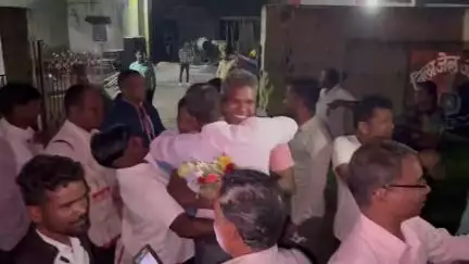 जशपुर: रेलवे सर्वे में बाधा डालने के मामले में गिरफ्तार रूप नारायण एक्का और सुनील खलखो जमानत पर रिहा, बोले- संविधान पर था भरोसा