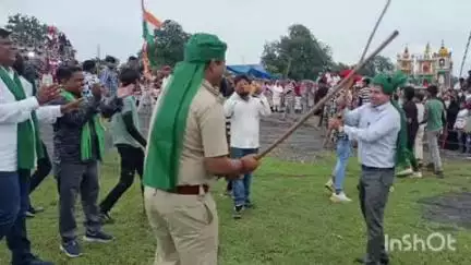 हेरहंज: चरकी टोंगरी मोफिल टांड में मुहर्रम पर लाठी खेल प्रतियोगिता एवं मेले का आयोजन