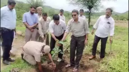 सिकराय: दौसा जिला कलेक्टर माधोसागर बांध का निरीक्षण करने पहुंचे