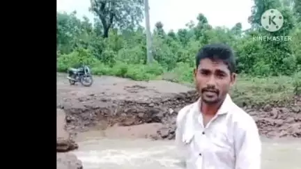 खनियाधाना: खनियाधाना तहसील में गौमुख मंदिर जाने का रास्ता बारिश से खराब, लोग परेशान