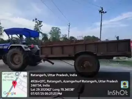 चांदपुर: चांदपुर में अवैध खनन का कारोबार जोरों पर, वीडियो लोकेशन सोशल मीडिया पर तेजी से वायरल