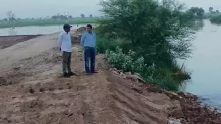 टिब्बी: घग्घर नदी के तटबंधों की निगरानी के लिए नियुक्त अधिकारी- कर्मचारी, टिब्बी क्षेत्र में बाढ़ नियंत्रण की तैयारियां