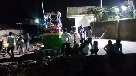 बूरमू: बुढ़मू के उमेदंडा में इमाम हुसैन की याद में निकला रात्रि जुलूस