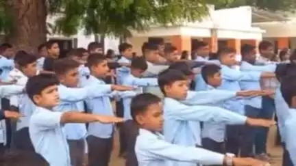 सिणधरी: राजकीय उच्च माध्यमिक विद्यालय सिमरखिया में बच्चों ने नशा मुक्ति की शपथ ली